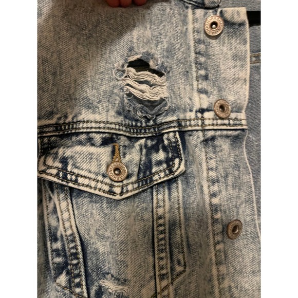 CANTON WALKER| WOMENS JEAN JACKET| SIZE‎ MEDIUM - Picture 3 of 10